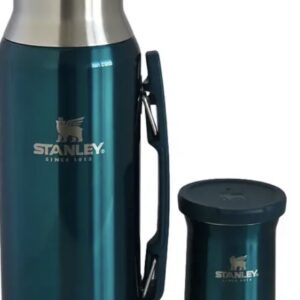 COMBO STANLEY TERMO MATESYSTEM AZUL RAD Y MATE CON TAPA